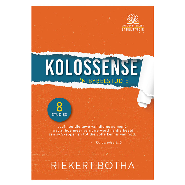 Kolossense Bybelstudie (Sagteband)