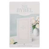 NLV Wit Kunsleer Mnr & Mev Geskenkbybel met Duimgrepe