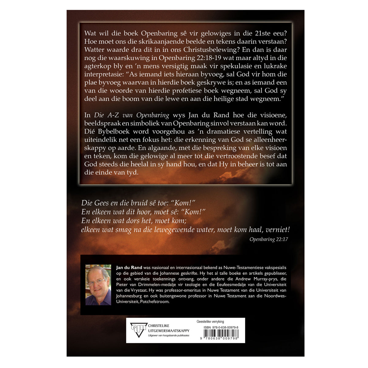 Die A-Z van Openbaring: ’n Allesomvattende Perspektief op die Boek Openbaring (Sagteband)