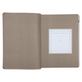 NLV Sandsteen Egte Leer Grootdruk Bybel