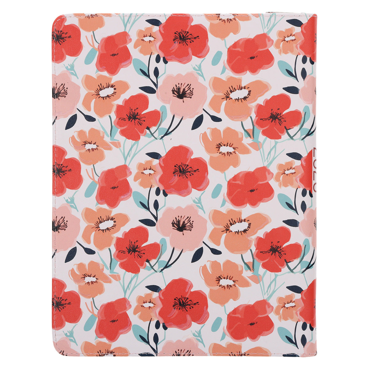 2026 18-Maande Dagbeplanner vir Vroue - Lewe Deur Geloof - Kunsleer met Rits