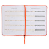 2026 18-Maande Dagbeplanner vir Vroue - Lewe Deur Geloof - Kunsleer met Rits