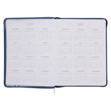 2026 18-Maande Dagbeplanner vir Vroue - Ek Weet Wat Ek vir Julle Beplan - Kunsleer met Rits