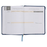 2026 18-Maande Dagbeplanner vir Vroue - Ek Weet Wat Ek vir Julle Beplan - Kunsleer met Rits