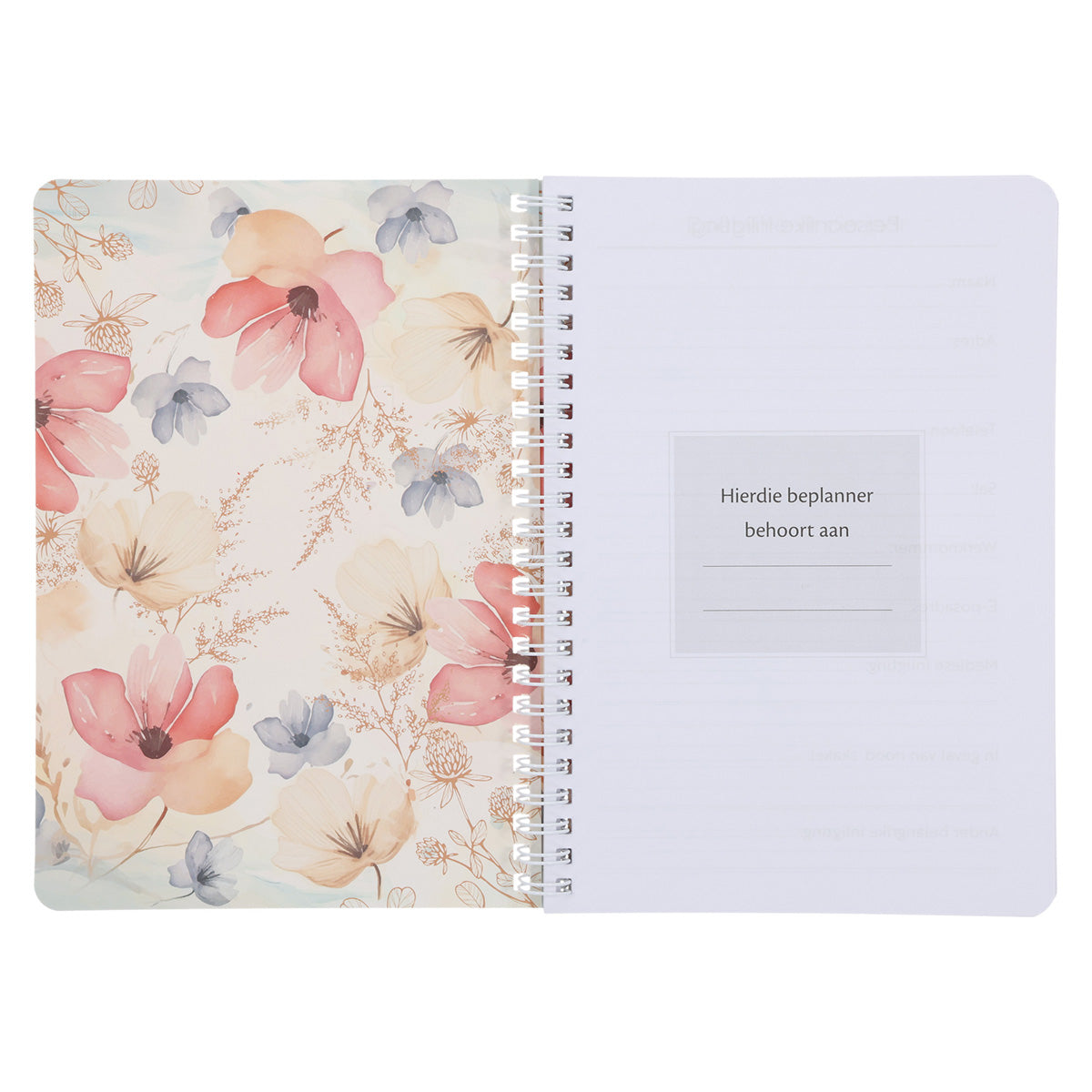 2026 Dagboek - Dagbeplanner - Die Here Is My Sterkte en My Beskerming - Ringbind