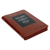 2026 Dagboek - Professionele Jaarbeplanner - Die Here Is My Sterkte - Kunsleer met rits