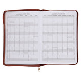 2026 Dagboek - Professionele Jaarbeplanner - Die Here Is My Sterkte - Kunsleer met rits