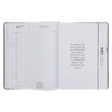 2026 A4 Dagboek - Professionele Jaarbeplanner - Soek Julle Krag in die Here - Kunsleer