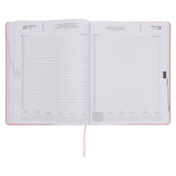 2026 A4 Dagboek - Professionele Jaarbeplanner - God Is Ons Toevlug en Ons Sterkte - Kunsleer