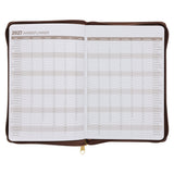 2026 Angus Buchan Dagboek - Dagbeplanner - Staan Vas in Julle Geloof - Kunsleer met Rits