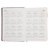 2026 Dagboek - Chronos Dagbeplanner - Grys Kunsleer