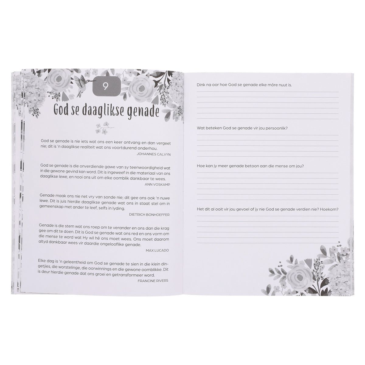 Dankbaar en Geseënd Dankie-Sê-Joernaal (Sagteband)