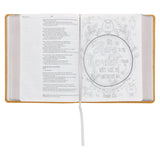 NLV Geel Egte Leer My Kreatiewe Joernaal-Bybel