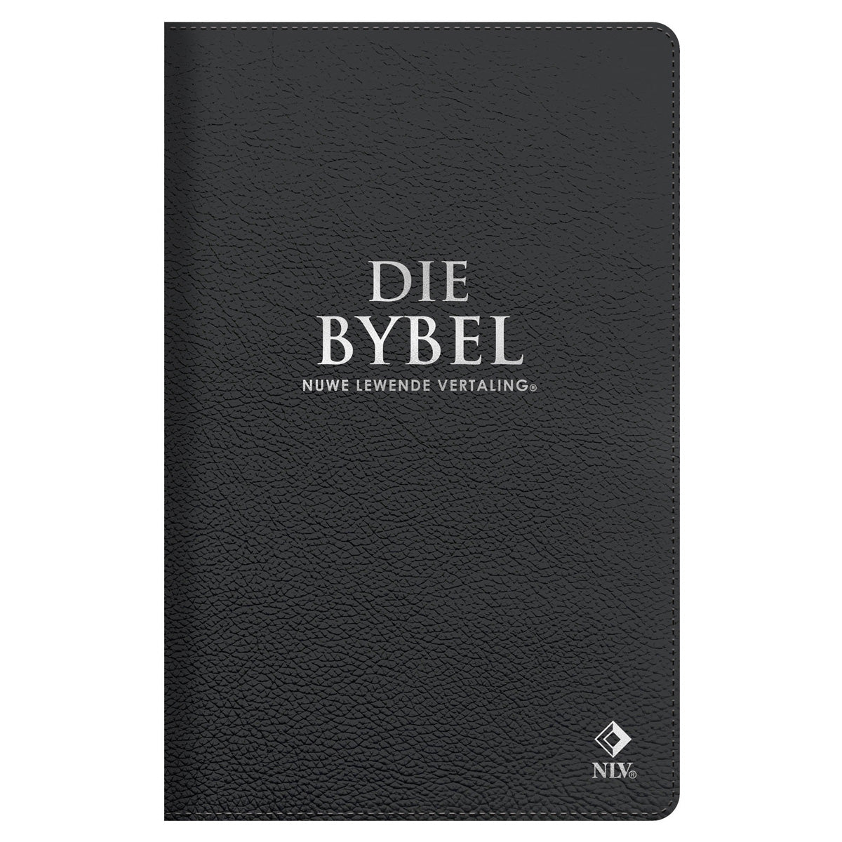 NLV Swart Egte Leer Standaard Bybel