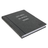 2027 A4 Dagboek - Professionele Jaarbeplanner - Skep Moed - Kunsleer