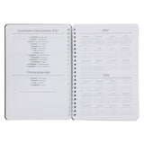 2027 Dagboek - Dagbeplanner - Niks Is Onmoontlik vir God Nie - Ringbind