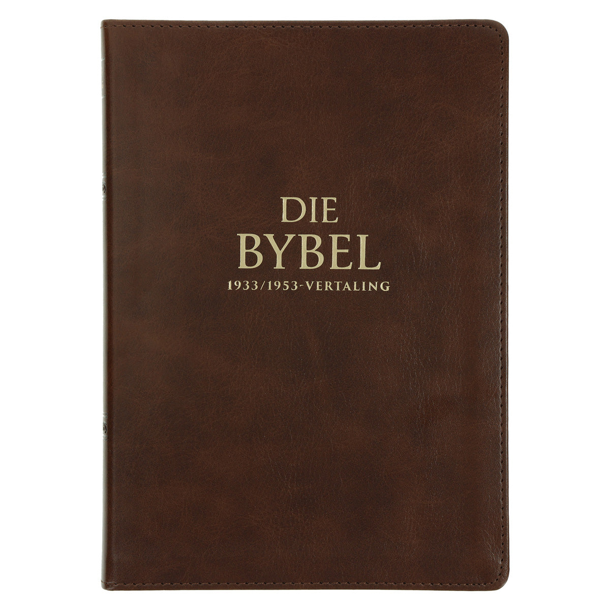 Afrikaans 1933/1953 Vertaling Bruin Kunsleer Bybel Grootdruk