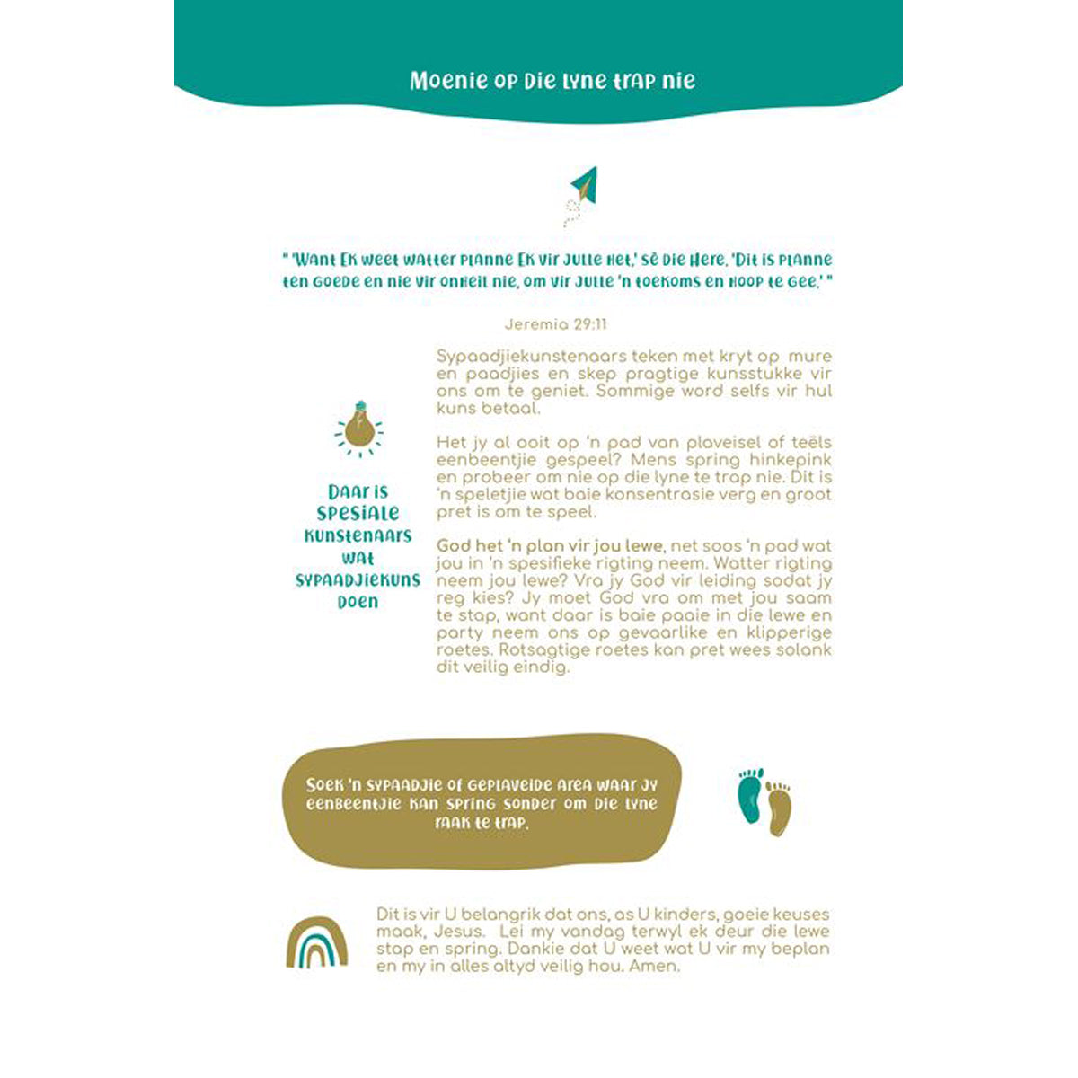 Loop Uit Op Die Water: 90-Dae Oordenkings Vir Kinders (Hardeband)