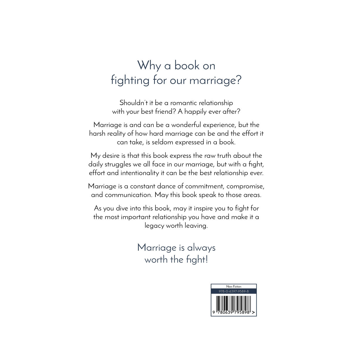 W T F: Worth the Fight (Paperback)