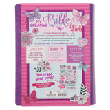 ESV Purple Stickers Hardcover My Creative Bible for Girls