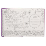 ESV Purple Stickers Hardcover My Creative Bible for Girls