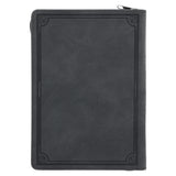 2027 Angus Buchan Diary - Daily Planner - Walk by Faith - Faux Leather with Zip