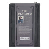 2027 Angus Buchan Diary - Daily Planner - Walk by Faith - Faux Leather with Zip