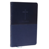 NKJV Value Thinline Standard Print Red Letter Blue (Comfort Print)(Imitation Leather)