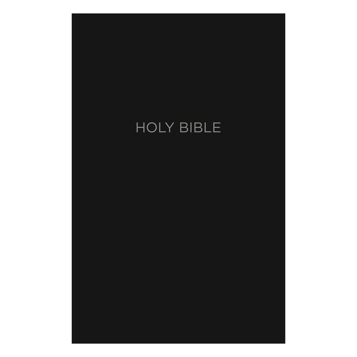 NKJV Black Faux Leather Gift And Award Bible Red Letter Comfort Print Flexcover