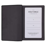NKJV Black Imitation Leather Gift & Award Bible Red Letter Comfort Print