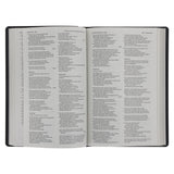 NKJV Black Imitation Leather Gift & Award Bible Red Letter Comfort Print