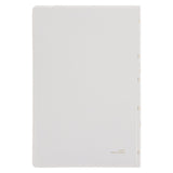 NKJV White Flexcover Imitation Leather Gift & Award Bible Red Letter Comfort Print