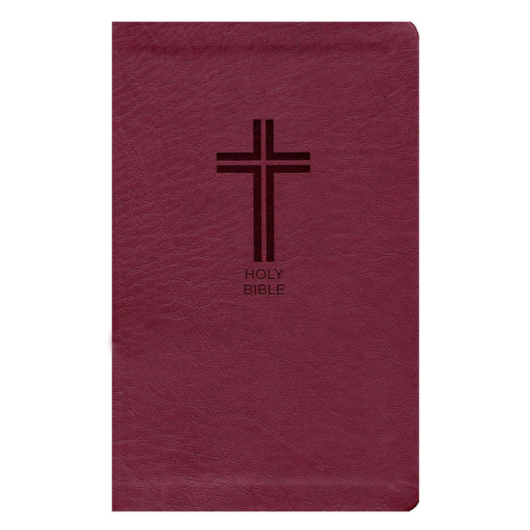 NKJV Value Thinline Standard Print Red Letter Burgundy (Comfort Print)(Imitation Leather)