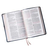 NKJV Value Thinline Large Print Red Letter Charcoal (Comfort Print)(Imitation Leather)