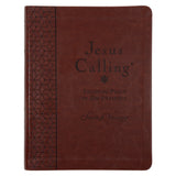 Jesus Calling: Enjoying Peace in His Presence Deluxe Edition (Imitation Leather)