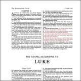 KJV Deluxe Gift Red Letter Edt Turqouise (Comfort Print)(Imitation Leather)