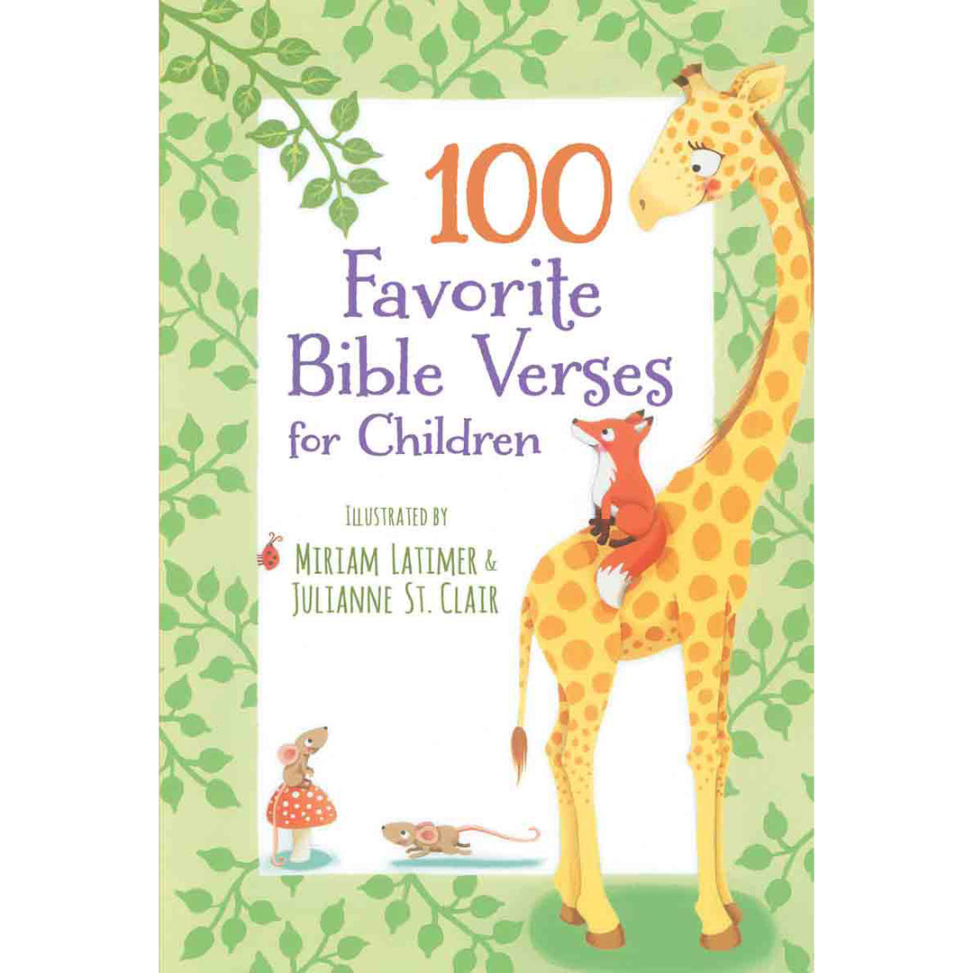 100 Favorite Bible Verses For Children (Hardcover)