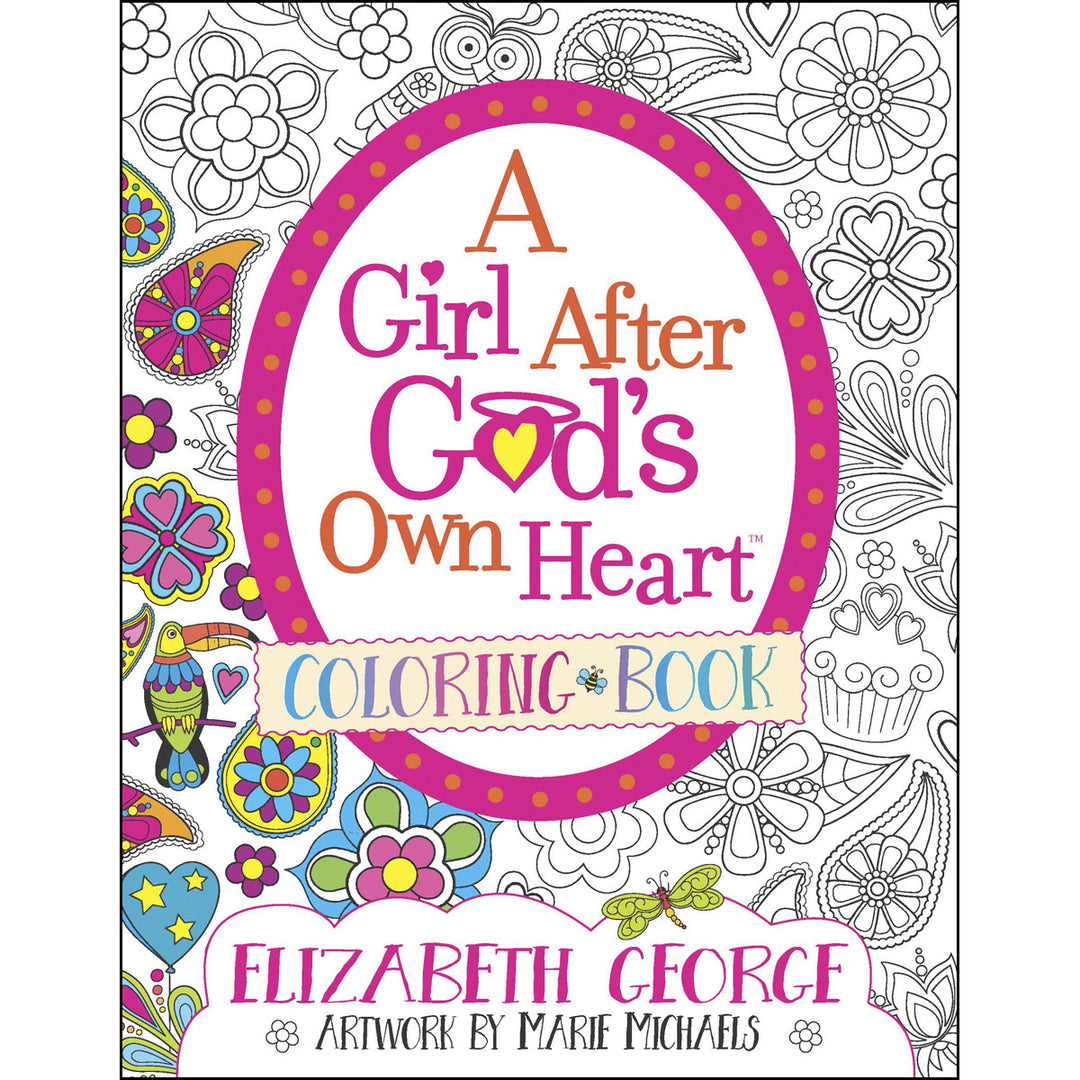 A Girl After Gods Own Heart Coloring Book (Paperback)