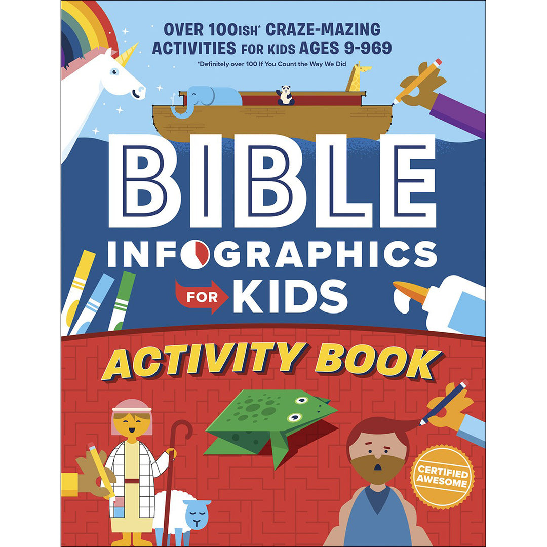Bible Infographics For Kids Activity Book (Paperback)