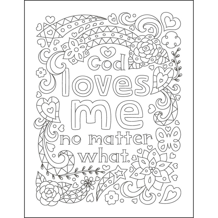 The Power Of A Praying Girl Coloring Book (Paperback)