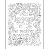 The Power Of A Praying Girl Coloring Book (Paperback)