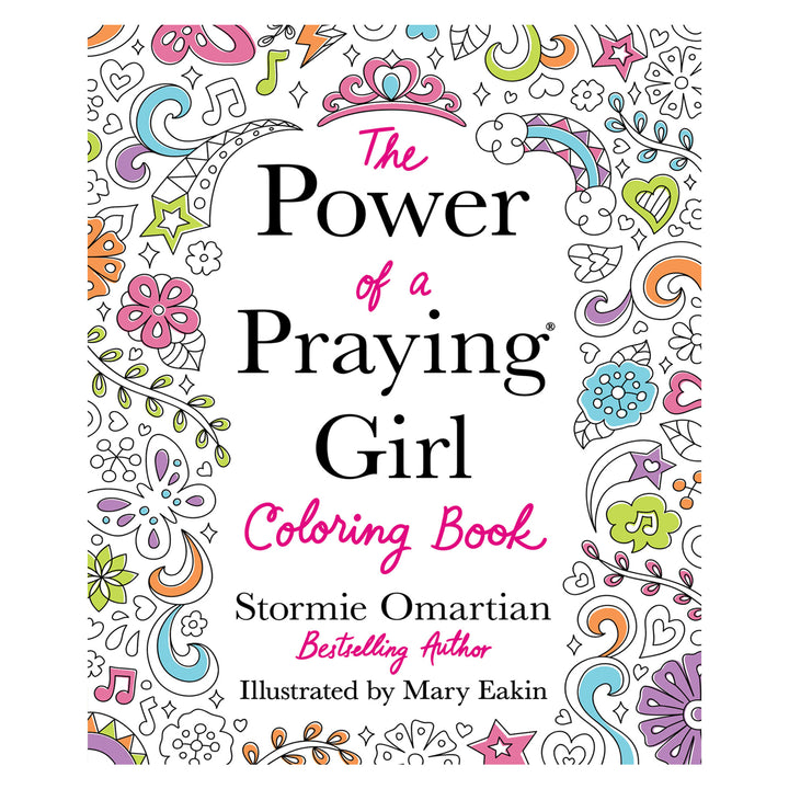 The Power Of A Praying Girl Coloring Book (Paperback)