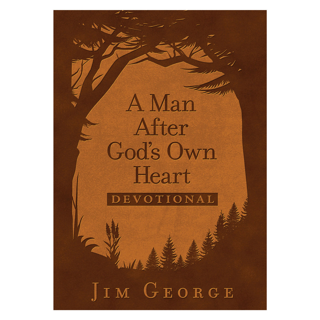 A Man After God's Own Heart Devotional (Imitation Leather)