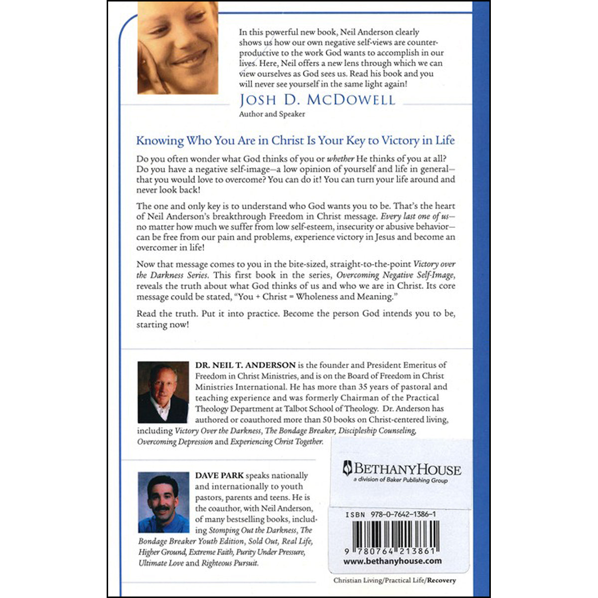 Overcoming Negative Self-Image (Paperback)