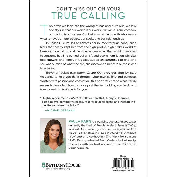 Called Out: Why I Traded Two Dream Jobs / Life Of True Calling (Paperback)