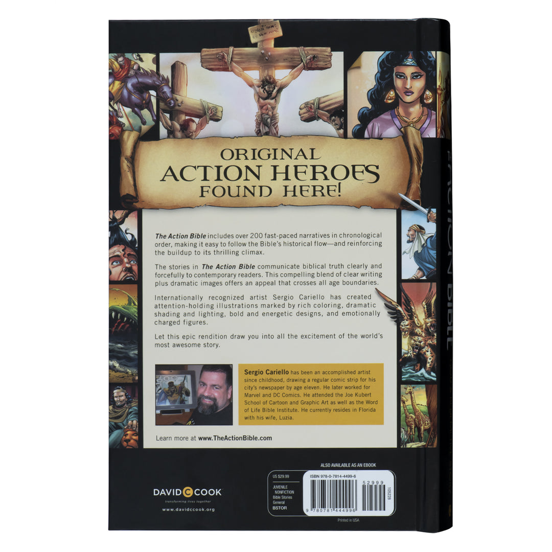 The Action Bible: God's Redemptive Story (Hardcover)