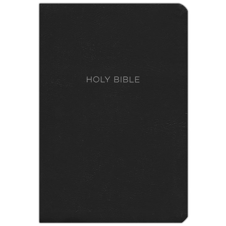 NKJV Reference Bible Red Letter Super Giant Print Black (Imitation Leather)