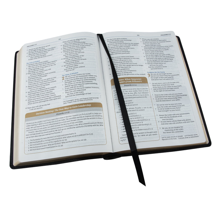 NKJV Maxwell Leadership Bible 3rd Edition Black (Comfort Print)(Imitation Leather)