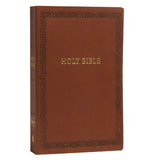 NKJV Holy Bible Soft Touch Edition Brown (Comfort Print)(Imitation Leather)