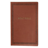 NKJV Holy Bible Soft Touch Edition Brown (Comfort Print)(Imitation Leather)